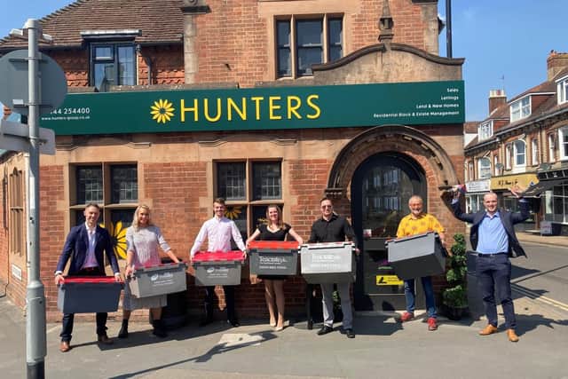 The official opening of Hunters Estate Agents in Church Road, Burgess Hill. Picture: Mustak Miah.