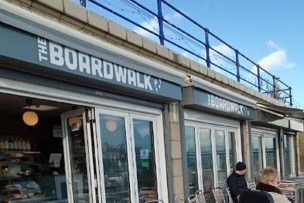 Rated 5: The Boardwalk Cafe at 4 Lower Parade, Eastbourne, East Sussex; rated on March 23  (photo from Google Maps) SUS-220429-122423001