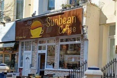 Rated 5: Sunbean Coffee at 219 Terminus Road, Eastbourne, East Sussex; rated on February 15 (photo from Google Maps) SUS-220429-122443001
