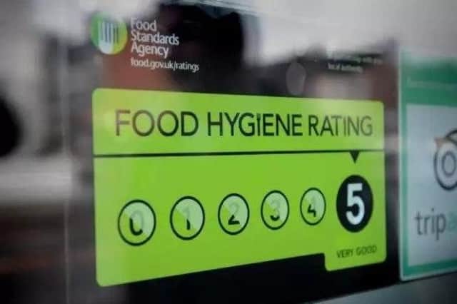Food hygiene ratings in Eastbourne