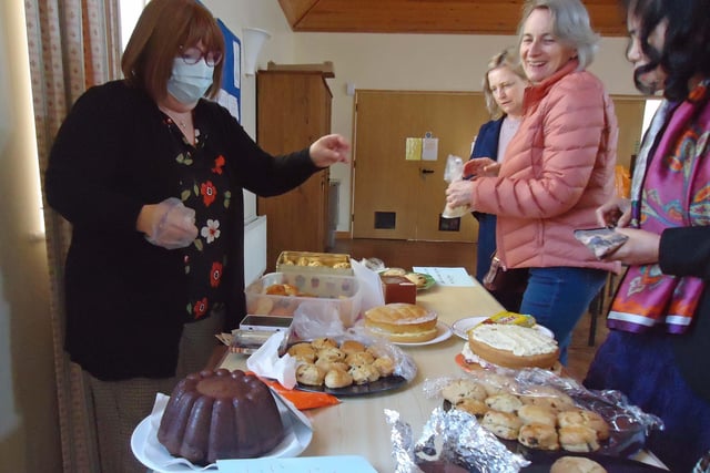 The congregation at Our Lady of Ransom Church in Eastbourne organised a bacon buttie and coffee morning after Mass on Sunday March 27 in support of Ukraine. There was also a cake sale and a raffle, and the sum of £802 was raised. SUS-220429-133051001