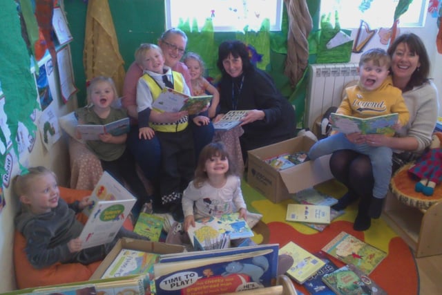 The nursery and reception children at Shinewater School participated in a sponsored read in conjunction with Usborne Books. They raised a grand total of nearly £400 and were able to purchase beautiful new books for their non-fiction library. Usborne representative, Karla Nunn was hugely supportive and staff and children warmly thanked her. SUS-220429-133306001