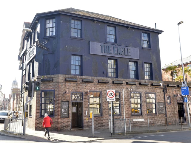 Rated 5: The Eagle at 57 South Street, Eastbourne, East Sussex; rated on March 18 (photo by Jon Rigby)