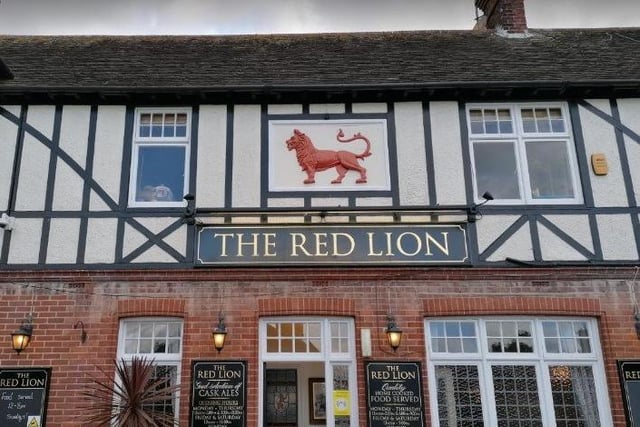Rated 5: Red Lion Public House at 99 Wish Hill, Eastbourne, East Sussex; rated on March 17 (photo by Google Maps) SUS-220429-104029001