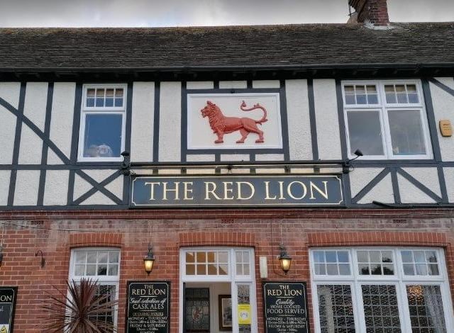Rated 5: Red Lion Public House at 99 Wish Hill, Eastbourne, East Sussex; rated on March 17 (photo by Google Maps) SUS-220429-104029001
