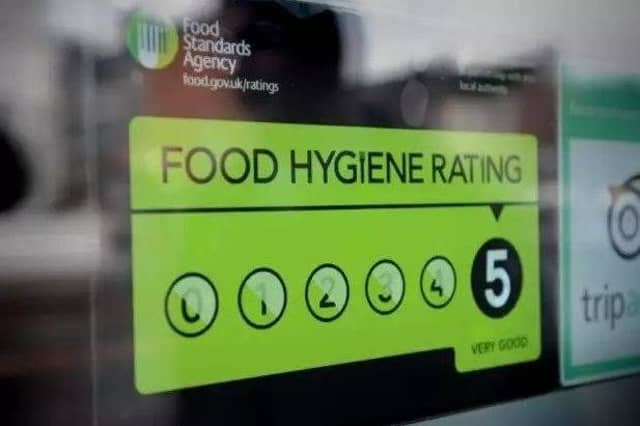 Food hygiene ratings in Eastbourne