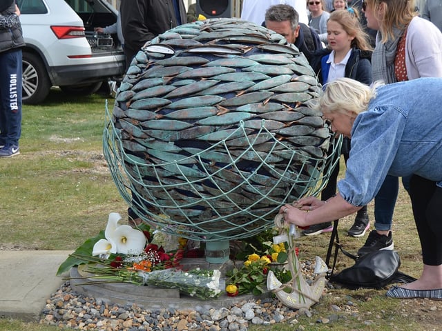 Robert Morley, who was born in Newhaven but had moved to Pembrokeshire, was one of two crew members who drowned when his ship sank.