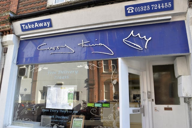 Rated 5: Curry King at 6 South Street, Eastbourne, East Sussex; rated on March 18 (photo by Jon Rigby)