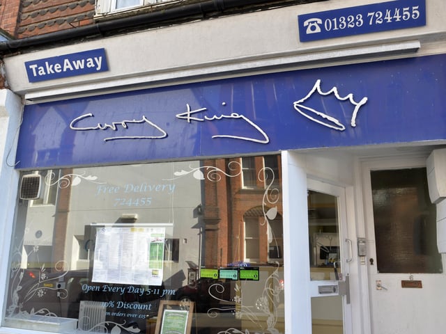 Rated 5: Curry King at 6 South Street, Eastbourne, East Sussex; rated on March 18 (photo by Jon Rigby)