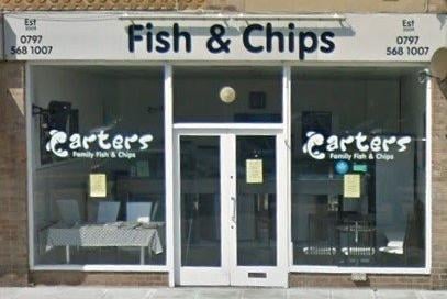 Rated 5: Carter’s Family Fish & Chips at 8 Winston Crescent, Eastbourne, East Sussex; rated on February 9  (photo by Google Maps) SUS-220429-110759001