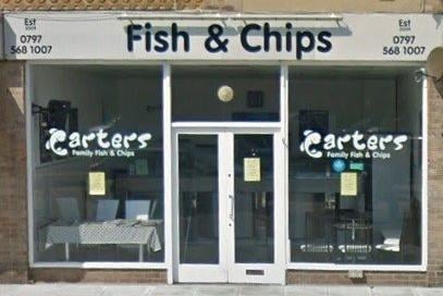 Rated 5: Carter’s Family Fish & Chips at 8 Winston Crescent, Eastbourne, East Sussex; rated on February 9 (photo by Google Maps) SUS-220429-110759001