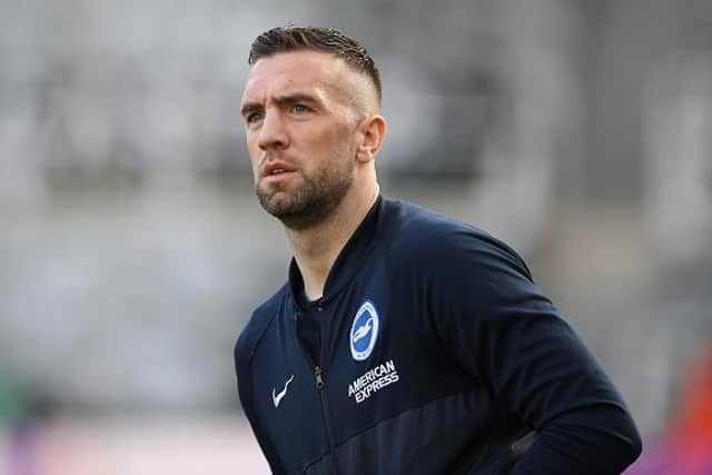 Brighton and Hove Albion defender Shane Duffy is fit once more after a thigh injury and will likely be on the bench this Saturday in the Premier League at Wolves