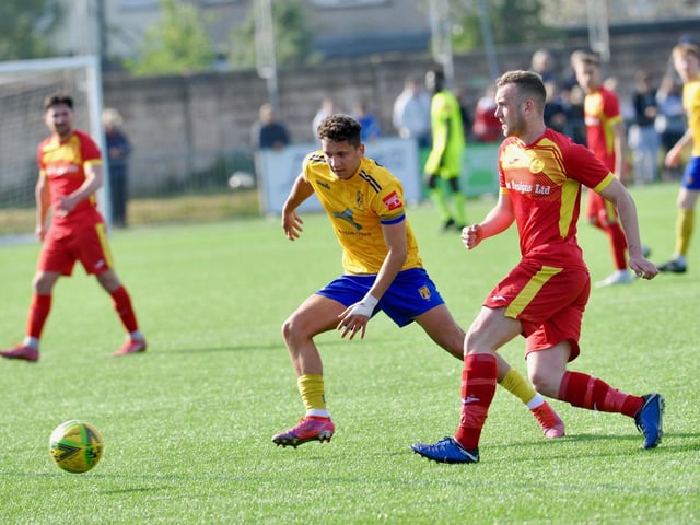 Action, celebration and fans pictures from Lancing's 2-1 win over Newhaven at Culver Road in the Isthmian-SCFL play-off game / Pictures: Stephen Goodger