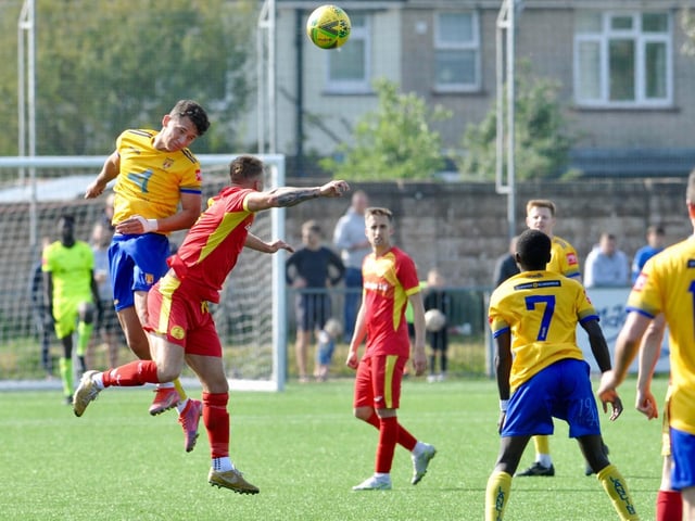 Action, celebration and fans pictures from Lancing's 2-1 win over Newhaven at Culver Road in the Isthmian-SCFL play-off game / Pictures: Stephen Goodger