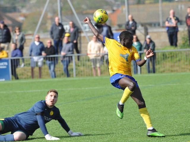 Action, celebration and fans pictures from Lancing's 2-1 win over Newhaven at Culver Road in the Isthmian-SCFL play-off game / Pictures: Stephen Goodger