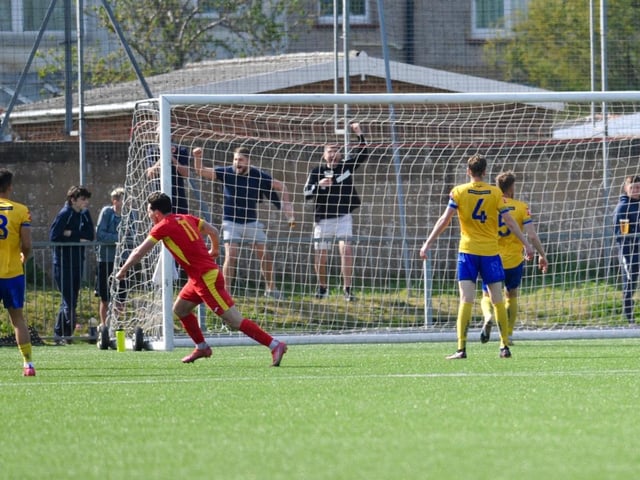 Action, celebration and fans pictures from Lancing's 2-1 win over Newhaven at Culver Road in the Isthmian-SCFL play-off game / Pictures: Stephen Goodger