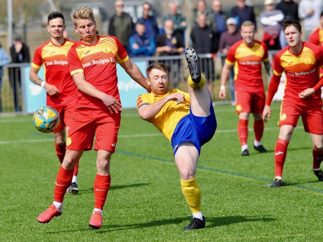 Action, celebration and fans pictures from Lancing's 2-1 win over Newhaven at Culver Road in the Isthmian-SCFL play-off game / Pictures: Stephen Goodger