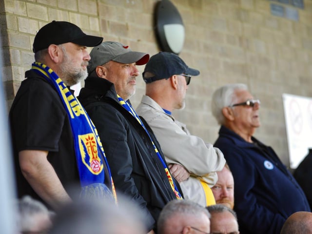Action, celebration and fans pictures from Lancing's 2-1 win over Newhaven at Culver Road in the Isthmian-SCFL play-off game / Pictures: Stephen Goodger
