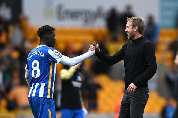 Manchester United were keeping tabs on Ruben Neves and Yves Bissouma during Saturday’s Premier League encounter between Wolves and Brighton. (Birmingham Mail)