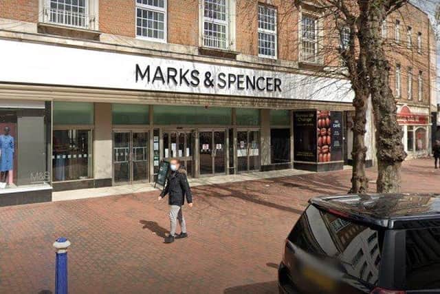 Marks and Spencer in Terminus Road, Eastbourne. Picture from Google Street Maps SUS-220205-162914001