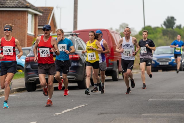 Action from the Haywards Heath 10-mile race on Sunday - part of the Mid Sussex Marathon Weekend / Pictures: Ray Turner