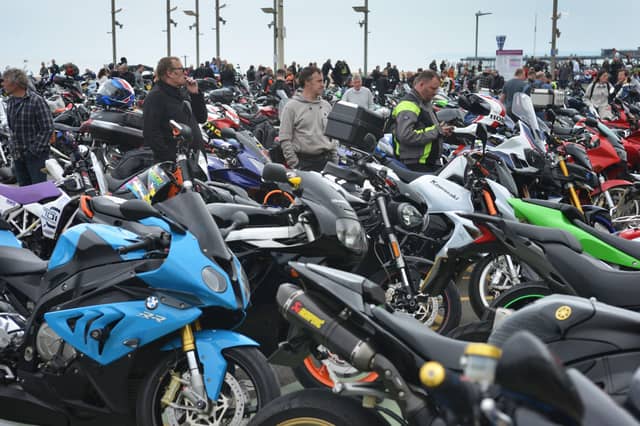 May Day Bike Run in Hastings. SUS-220205-125117001