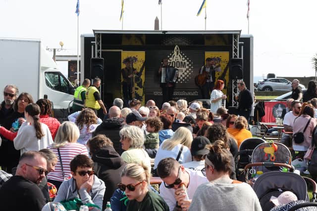 A 'feastival' came to Steyne Gardens in Worthing over the bank holiday weekend, offering international street foods and playing live music