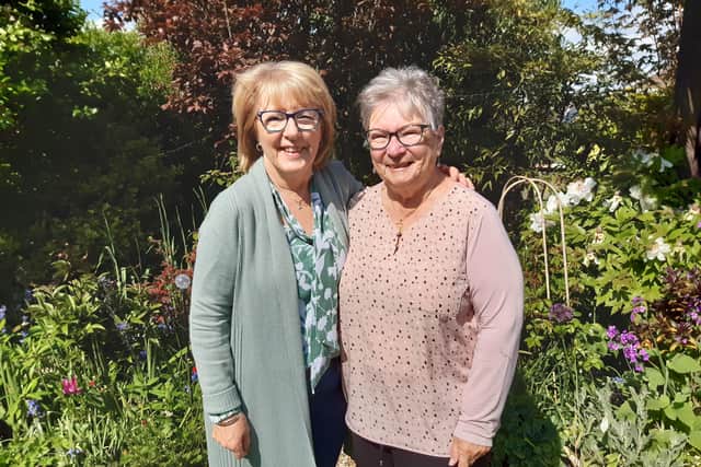 Sandy Wheeler and Jill Brock are sharing their Platinum Jubilee with the Queen