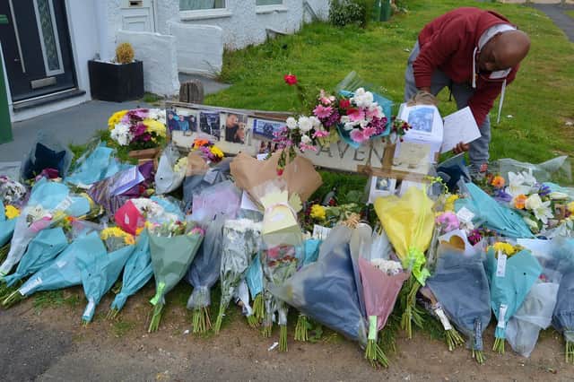 On Tuesday (May 3), flowers and messages were left by residents in tribute to Arthur outside his Peacehaven home.