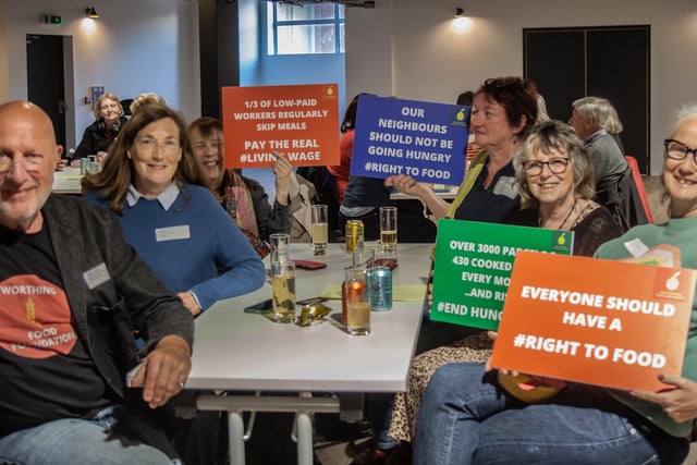 The volunteer celebration event organised by Adur and Worthing Community Food Network brought together 51 volunteers from ten community food groups across Adur and Worthing