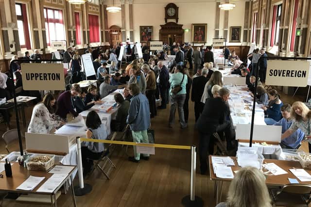 2019 Eastbourne Borough Council election count