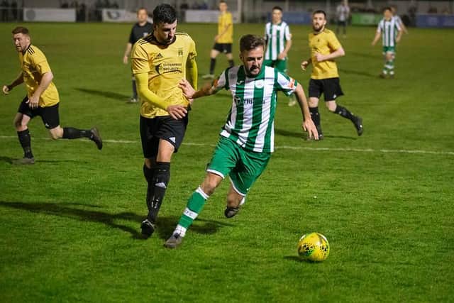 Chichester City in RUR Cup action against Littlehampton Town / Picture: Neil Holmes