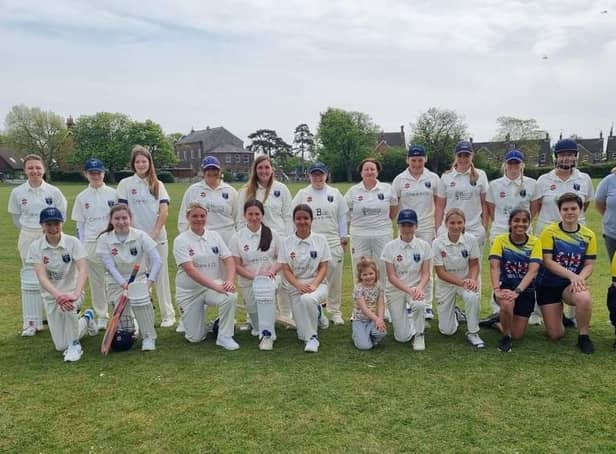 Hailsham CC's Roses who played an intra-club match