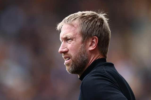 Brighton and Hove Albion head coach Graham Potter has injury concerns ahead the Premier League clash against Manchester United