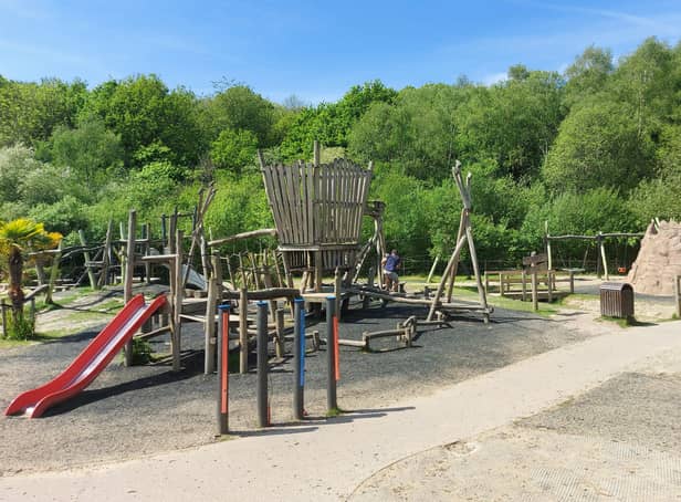 Dinosaur Island at Southwater Country Park is probably one of the best play parks in West Sussex
