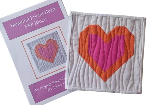 Jenny Jackson's Beautiful Friend Heart design.