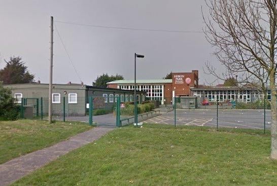 Heron Park Primary Academy (photo by Google Maps)
2021-2022 = 60 places, 29 1st pref, 30 1st pref given 
2021-2020 = 60 places, 34 1st pref, 35 1st pref given
2020-2019 = no data SUS-220505-153421001