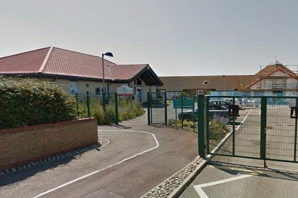 The Haven Voluntary Aided CofE/Methodist Primary School (photo by Google Maps)
2021-2022 = 60 places, 59 1st pref, 57 1st pref given 
2021-2020 = 60 places, 46 1st pref, 46 1st pref given
2020-2019 = 60 places, 70 1st pref, 58 1st pref given SUS-220505-153411001