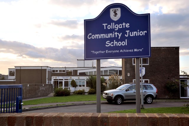 Tollgate Community Junior School
2021-2022 = 90 places, 91 1st pref, 89 1st pref given 
2021-2020 = 90(120) places, 123 1st pref, 118 1st pref given
2020-2019 = 90 places, 96 1st pref, 89 1st pref given