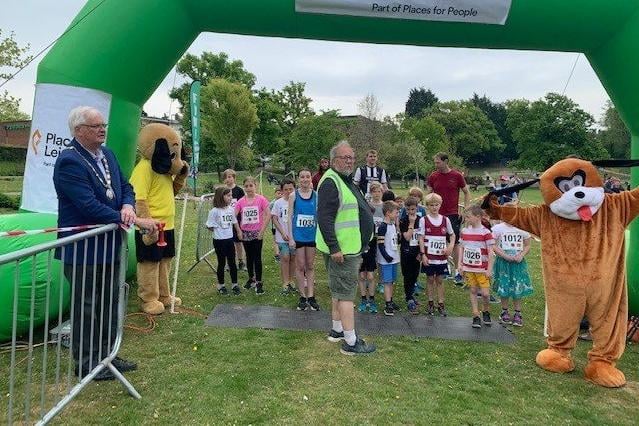 Races in Haywards Heath formed part of the Mid Sussex Marathon Weekend at Victoria Park on Sunday, May 1. Picture: Haywards Heath Town Council.