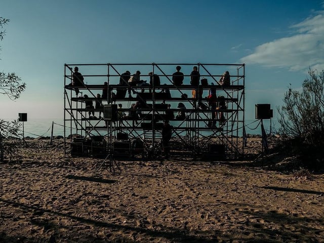 Australian artists Madeleine Flynn and Tim Humphrey have commissioned a community of writers and sound artists with a connection to Brighton to design sound works that respond to five specific sites across the region that reverberate with ancient, recent, and future stories of the city. These unique immersive events take place at The Adur Estuary at Shoreham-by-Sea, Brighton West Pier, East Brighton, Brighton Marina and The Chattri.