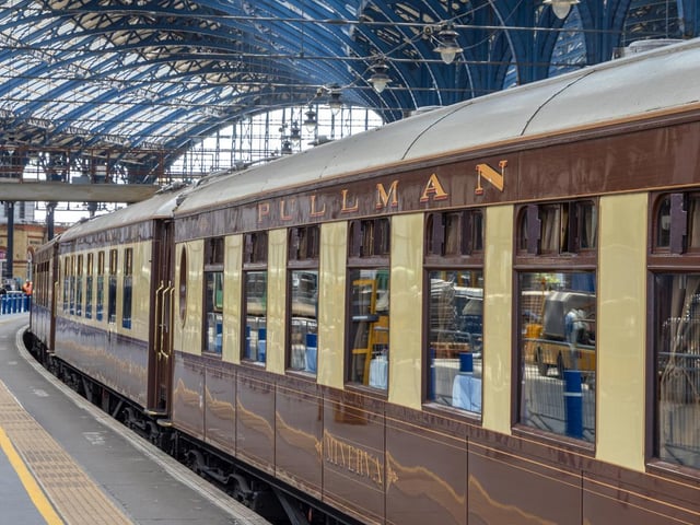 The special anniversary trip was organised by luxury travel company Belmond