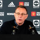 Interim manager Ralf Rangnick has revealed Manchester United have a number of injury issues going into Saturday's Premier League fixture at Brighton & Hove Albion. Picture by Ash Donelon/Manchester United via Getty Images