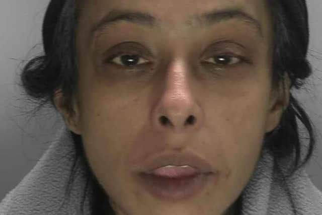 Police said Yogini Limbachia, 41, of Shipley Road, Crawley, was sentenced to 30 months’ imprisonment. Picture: Sussex Police.