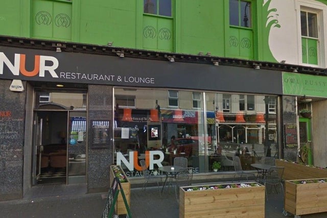Nur Restaurant and Lounge -  13-14 Robertson Street TN34 1HL - Rated as 5 - Inspected on 12/03/2022 SUS-220605-112326001