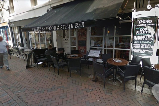 Whites Seafood and Steak Bar - 44-45 George Street TN34 3EA - Rated as 5 - Inspected on 31/03/2022 SUS-220605-112426001