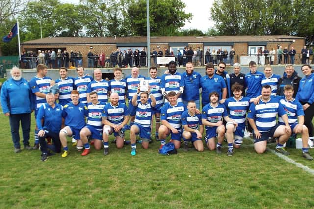 Hastings and Bexhill RFC at the Kent Vase final / Picture: Peter Knight