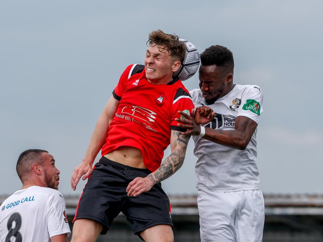Images from Eastbourne Borough's 7-2 defeat to Dartford in National League South at Priory Lane / Pictures: Lydia and Nick Redman