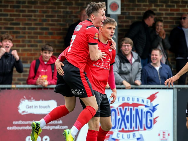 Images from Eastbourne Borough's 7-2 defeat to Dartford in National League South at Priory Lane / Pictures: Lydia and Nick Redman