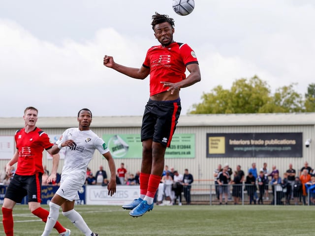 Images from Eastbourne Borough's 7-2 defeat to Dartford in National League South at Priory Lane / Pictures: Lydia and Nick Redman